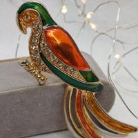 spilla pappagallo L'Oréal 