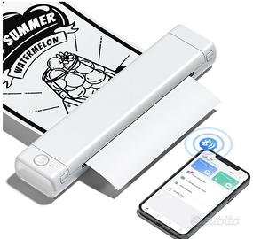 Stampante Termica Portatile A4 Bluetooth