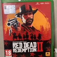 Red dead redemption 2 e halo 5 per xboxone