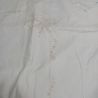 lenzuola disegnato da ricamare, mussola ninfa .