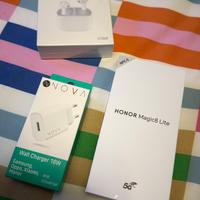 HONOR MAGIC 8 LITE + CUFFIE CHOICE X7 LITE+ carica