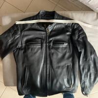 Giubbotto pelle spessa bikers