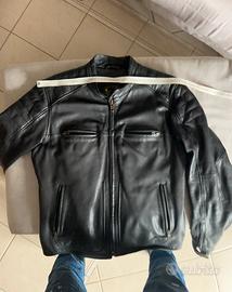 Giubbotto pelle spessa bikers