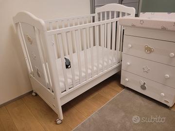 Set fasciatoio e lettino Foppapedretti Bunny & co.