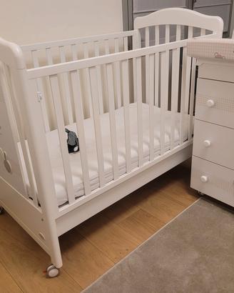 Set fasciatoio e lettino Foppapedretti Bunny & co.