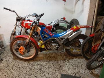 fantic section 250 telaio alluminio targata 