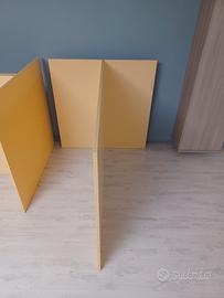 PARETE BASSA IN LAMINATO BORDATA