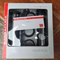 Manopole Barracuda RACING Argento Nuove