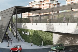Bilocale Tibaldi 700eu posto auto e cantina