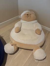 Puff Nanàn della linea Puccio è una morbida poltro