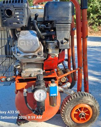 motocompressore per olive e potature
