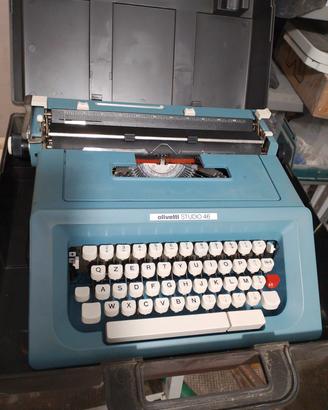 macchina da scrivere olivetti studio 46