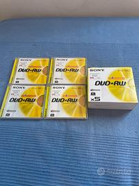 Pack 9 pezzi DVD Sony RW 4.7GB