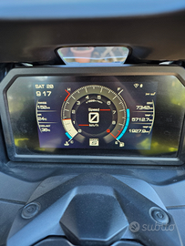 Yamaha tmax tech max total black