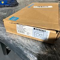 Placca di scarico due tasti nera Geberit