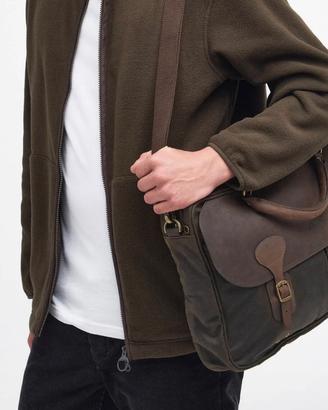 Barbour Briefcase In Pelle Cerata
