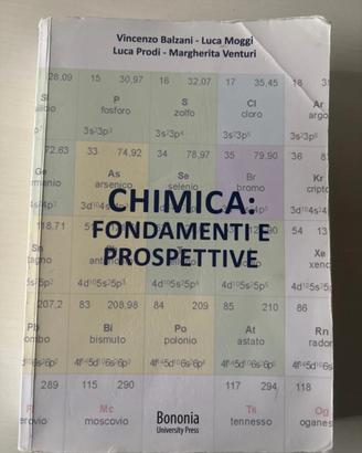 Libro universitario di chimica