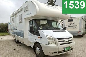 CAMPER RIMOR FORD MANSARDATO 7 POSTI DOPPIA DINETT