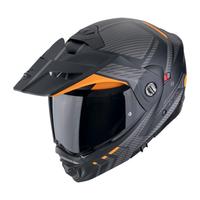 Casco modulare apribile SCORPION ADX 2 nero aranci