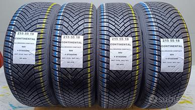 4 GOMME 215 55 18 CONTINENTAL 4 STAG. RIF4478