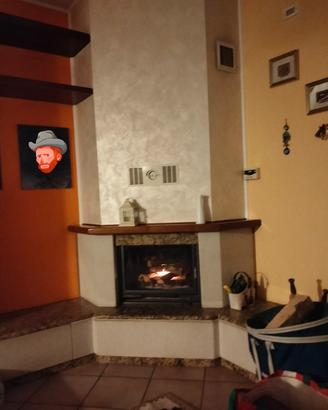 caminetto a legna 