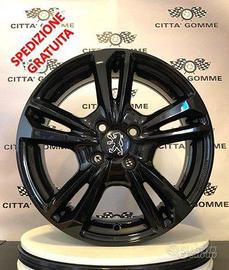 Cerchi in lega Peugeot 1007 2008 208 307 308 17