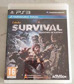 videogioco CABELA'S SURVIVOR playstation 3