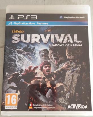 videogioco CABELA'S SURVIVOR playstation 3