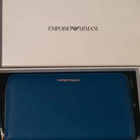 PORTAFOGLIO EMPORIO ARMANI BLU DA DONNA