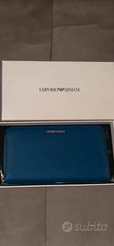 PORTAFOGLIO EMPORIO ARMANI BLU DA DONNA