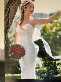 ABITO DA SPOSA COME NUOVO