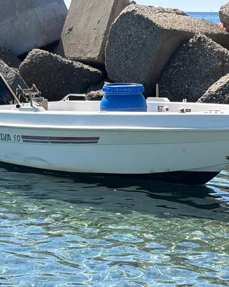 Scafo selva 5.0 modificato a lancia pesca