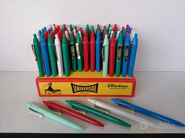 Stock 100 penna scatto clip corvina universal '80