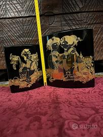 Coppia vasi Rosenthal in porcellana