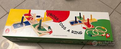 Gioco lancio anelle Cross Toss a ring bambini