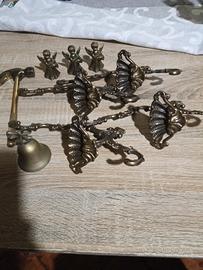 lotto misto ottone vintage 