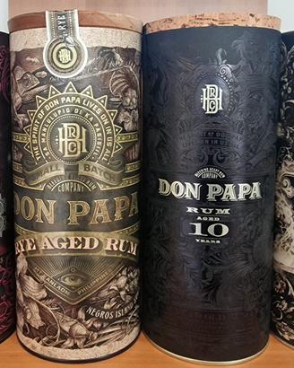 Collezione 4 bottiglie rum Don Papa