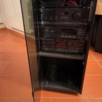 Impianto stereo Hi-fi technics anni 80 casse