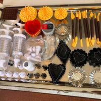 Accessori x pasticceria, forme x biscotti ecc