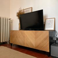 Mobile BESTA IKEA Rovere