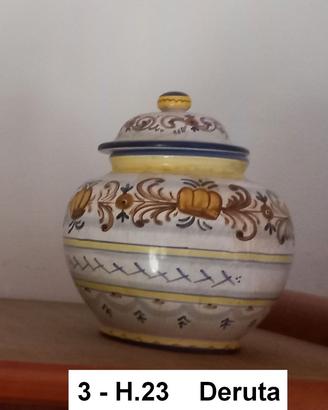 Vaso Farmacia ceramica Deruta  Altezza Cm.23.