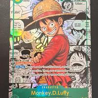 #carta #Onepiece Op13-118 monkey.D.Luffy manga
