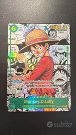 #carta #Onepiece Op13-118 monkey.D.Luffy manga