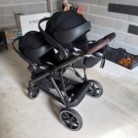 Cybex e-Gazelle S elettrico gemellare