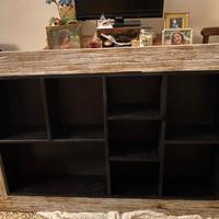 cornice libreria appesa rustica