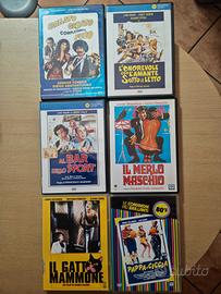 stock DVD commedie sexy italiane 14 pezzi 
