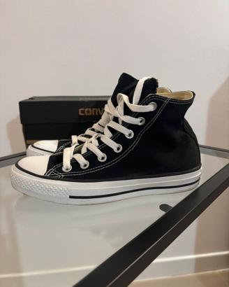 Converse all star alta nera 36.5