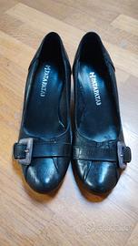 Scarpe tacco 5 nere made in Italy numero 37