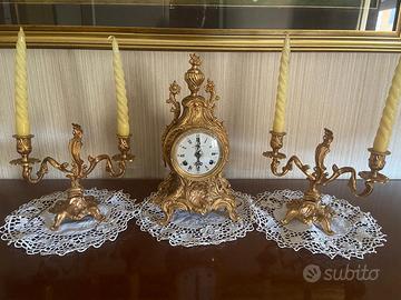 Orologio da tavolo vintage meccanico a carica