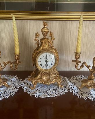 Orologio da tavolo vintage meccanico a carica
